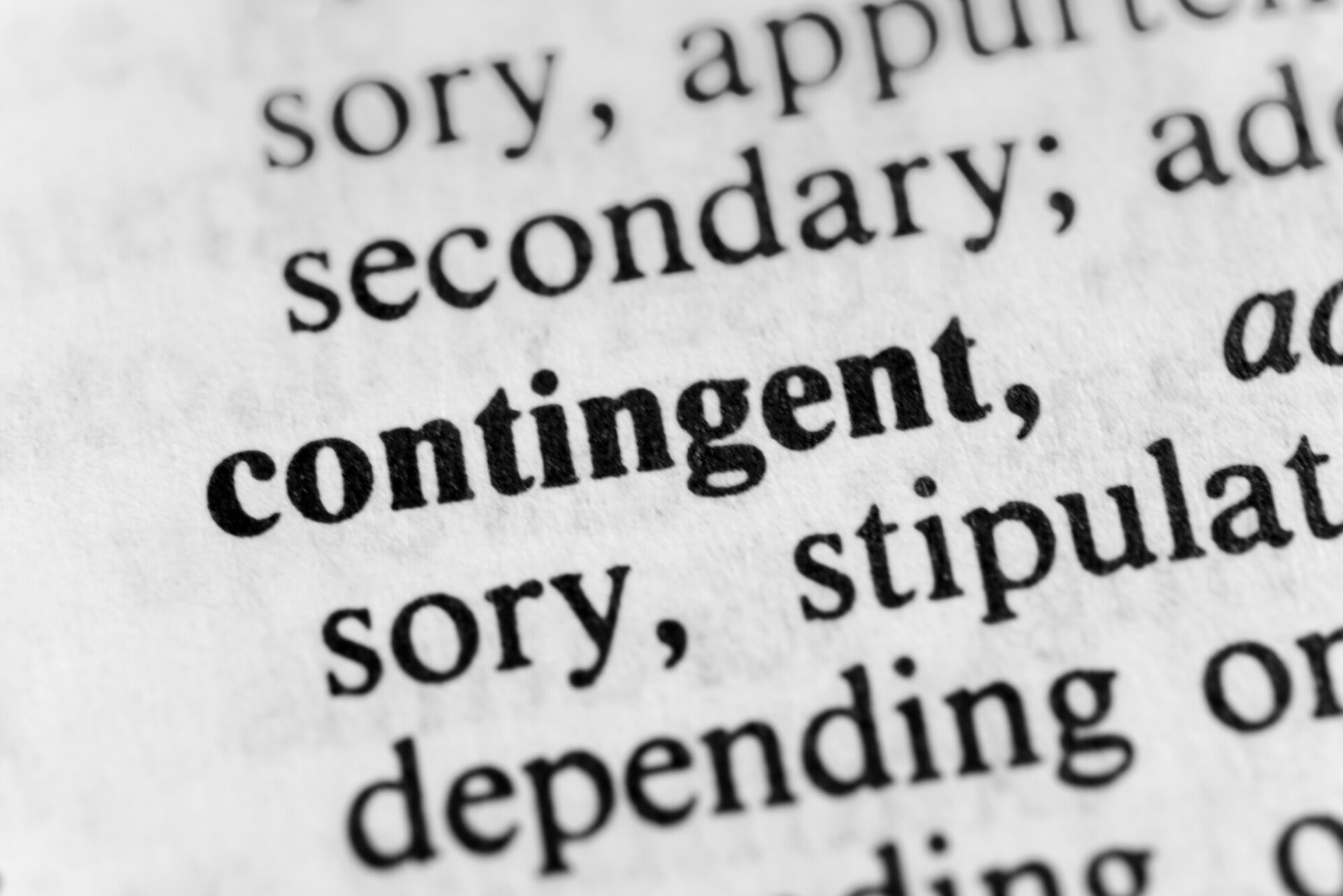 Contingent Offers Fall Through