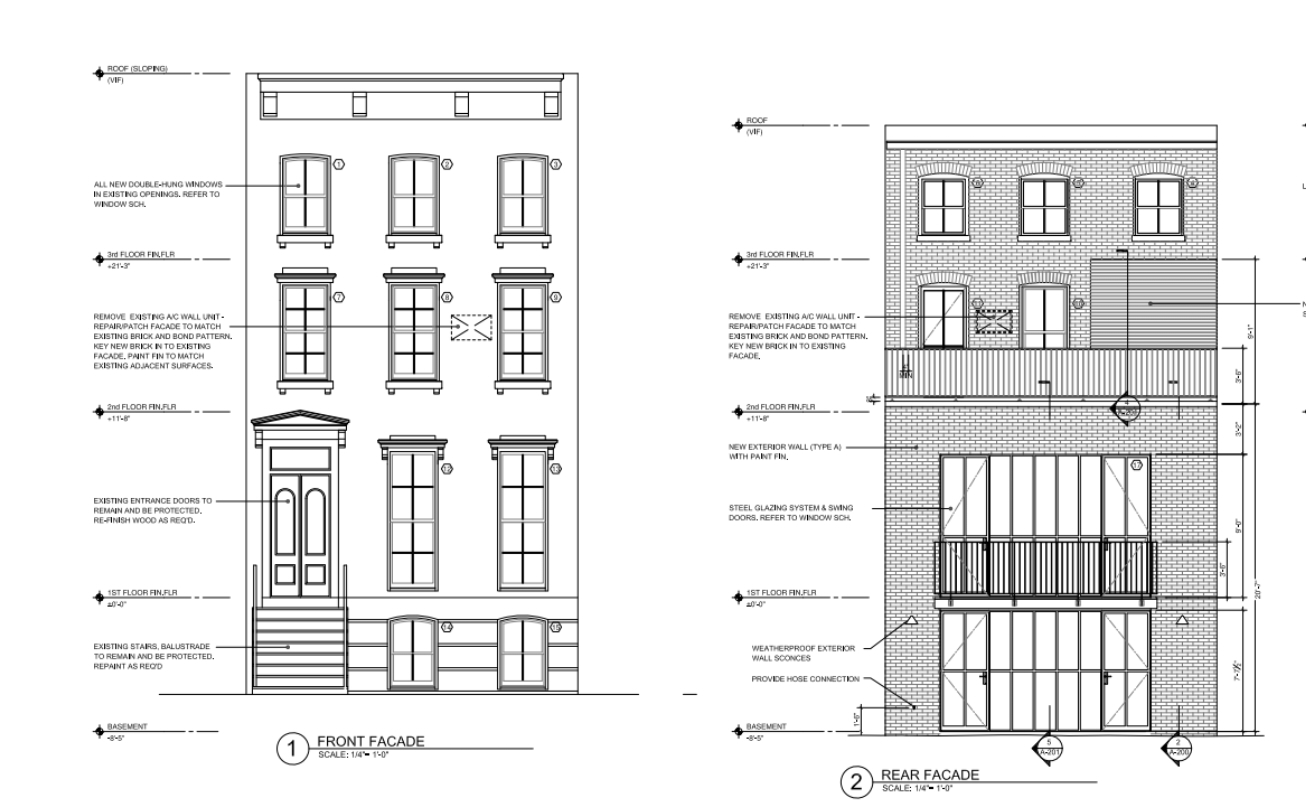 192 Warren Street Townhouse Renovation Detail