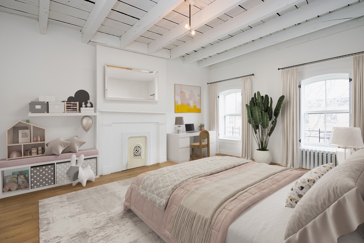 Kids Townhouse Bedrooom