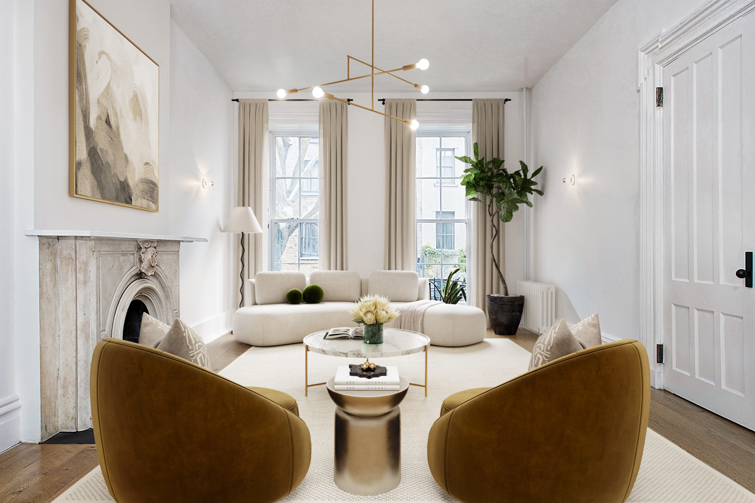 Townhouse Living Room